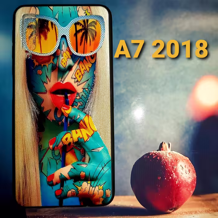 کاور طرح دار سامسونگ A7 2018