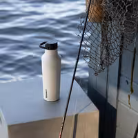 بطری آب سرد و گرم نگهدارنده کورکسیکل رنگ لاته Corkcicle Series A Sport Canteen, 946 ml-latte