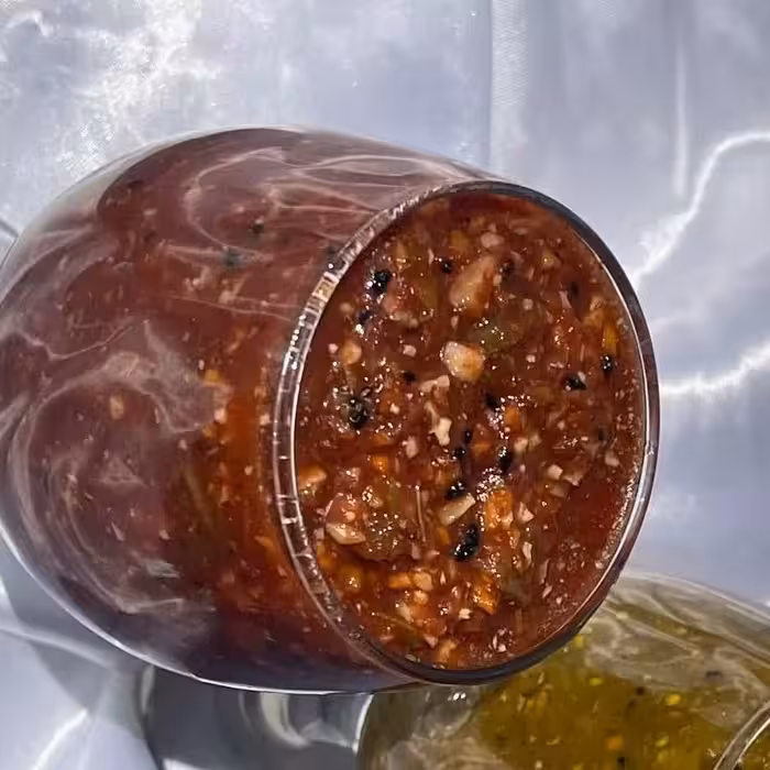 ترشی لیته بندری خانگی با کیفیت 650گرم