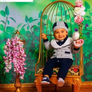 سرهمی با کلاه یقه خزدار