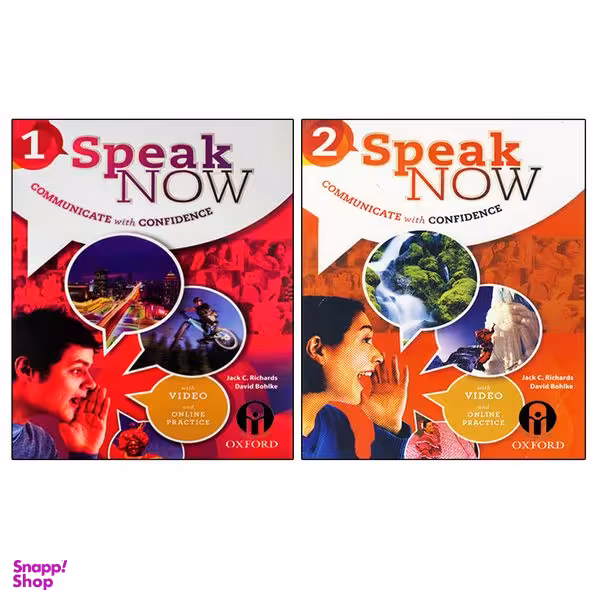 کتاب Speak Now اثر Jack C. Richards And David Bohlke انتشارات الوندپویان جلد 1 و 2