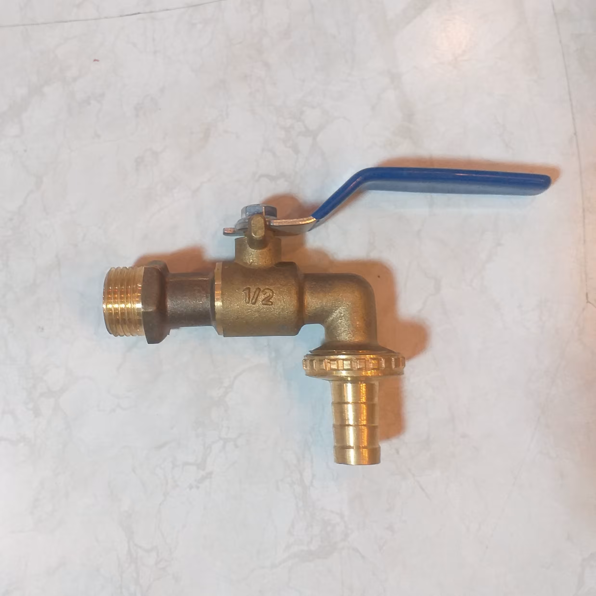 شیر حیاطی دسته گازی یک دوم شیر آب حیاطی تک ضرب سایز 2