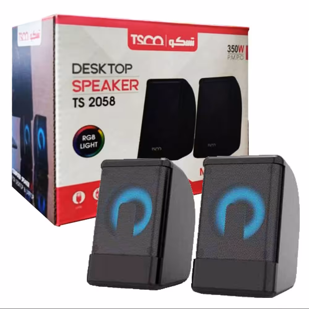 اسپیکر کامپیوتر تسکو مدل TS 2058 گارانتی 1405/02/07
