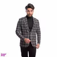 کت مردانه مدل چهارخانه درشت سناتور 4-4