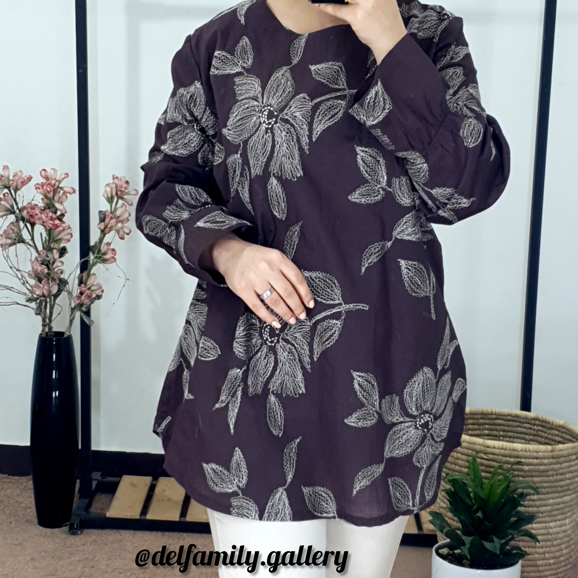 تونیک زنانه نخی