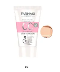 کرم CC فارماسی حجم 50 میل فارماسی (50 ml)(02-روشن تا متوسط)(CRFARSP02)