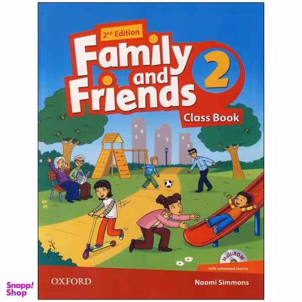 کتاب Family and Friends 2 اثر Naomi Simmons انتشارات Oxford