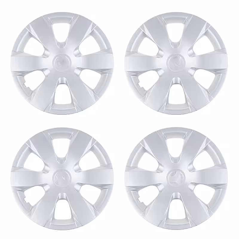 قالپاق  سایز 13 طرح کمری مناسب پراید بسته بندی 4 عددی برند حامد