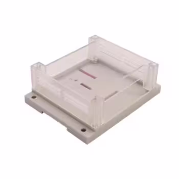 مجموعه 3 عددی جعبه ریلی Rail Box سفید شفاف وارداتی 115x90x40mm