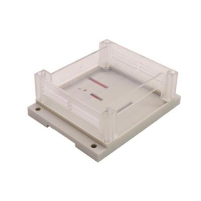 مجموعه 3 عددی جعبه ریلی Rail Box سفید شفاف وارداتی 115x90x40mm