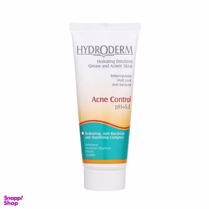 امولسیون مرطوب کننده هیدرودرم (Hydroderm) مناسب پوست چرب حجم 40 میلی لیتر