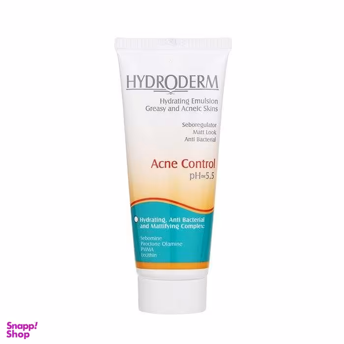 امولسیون مرطوب کننده هیدرودرم (Hydroderm) مناسب پوست چرب حجم 40 میلی لیتر