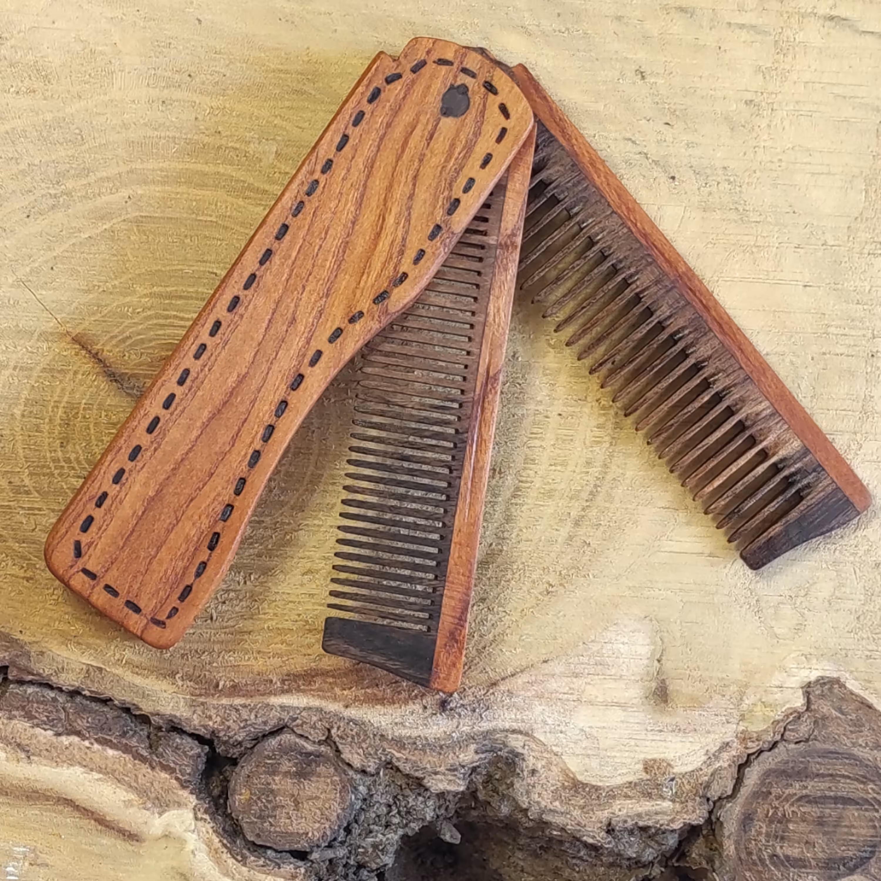 شونه چوبی تاشو 