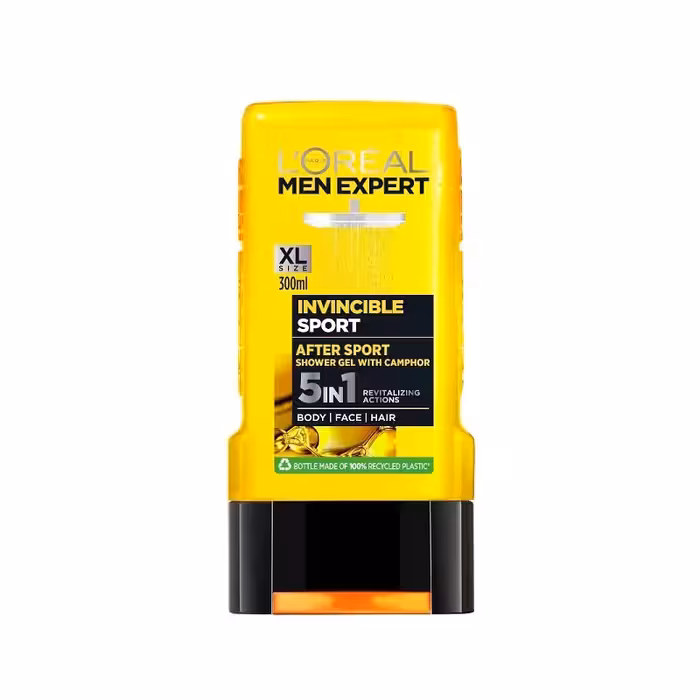 شامپو سر و بدن لورال Loreal اصل مدل Invincible Sport حجم 300 میل | فروشگاه ارس ترک