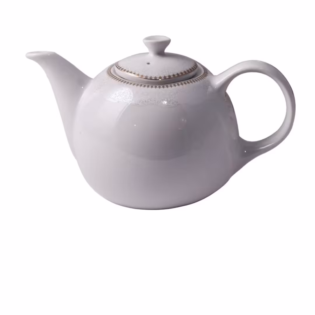 قوری چینی مقصود مدل داتسون مثلثی قوری چینی مقصود  قوری سایز کوچیک