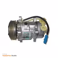 کمپرسور کولر پژو 207 ساندن چهار پیچ