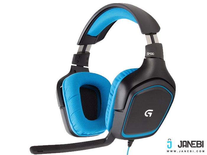 هدست بازی لاجیتک Logitech G430 Surround Sound Gaming Headset