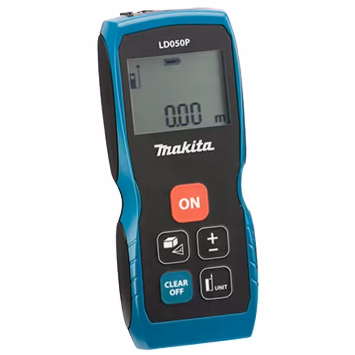 متر لیزری ماکیتا مدل LD050P   Makita 50 Meter Laser Distance Meter Model LD050P