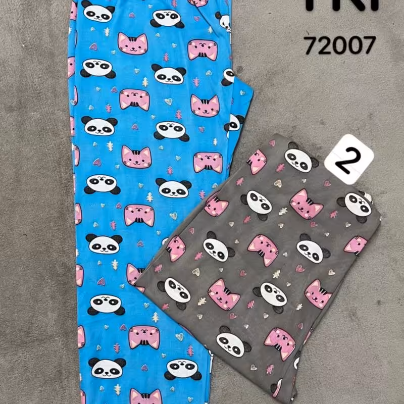 شلوار راحتی خونگی طرح دار  سایز بزرگ ارسال رایگان 