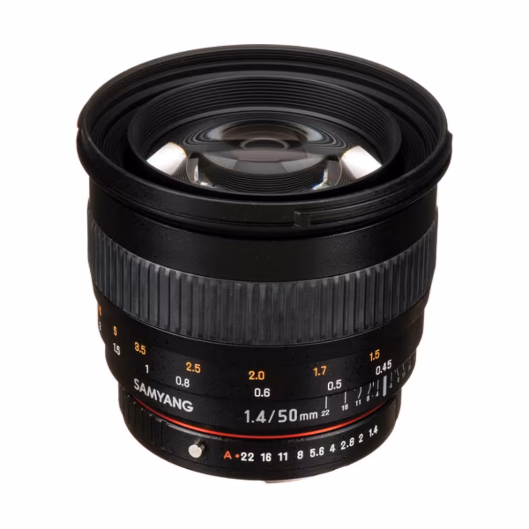 لنز سامیانگ Samyang 50mm f/1.4 AS UMC Lens for Pentax K
