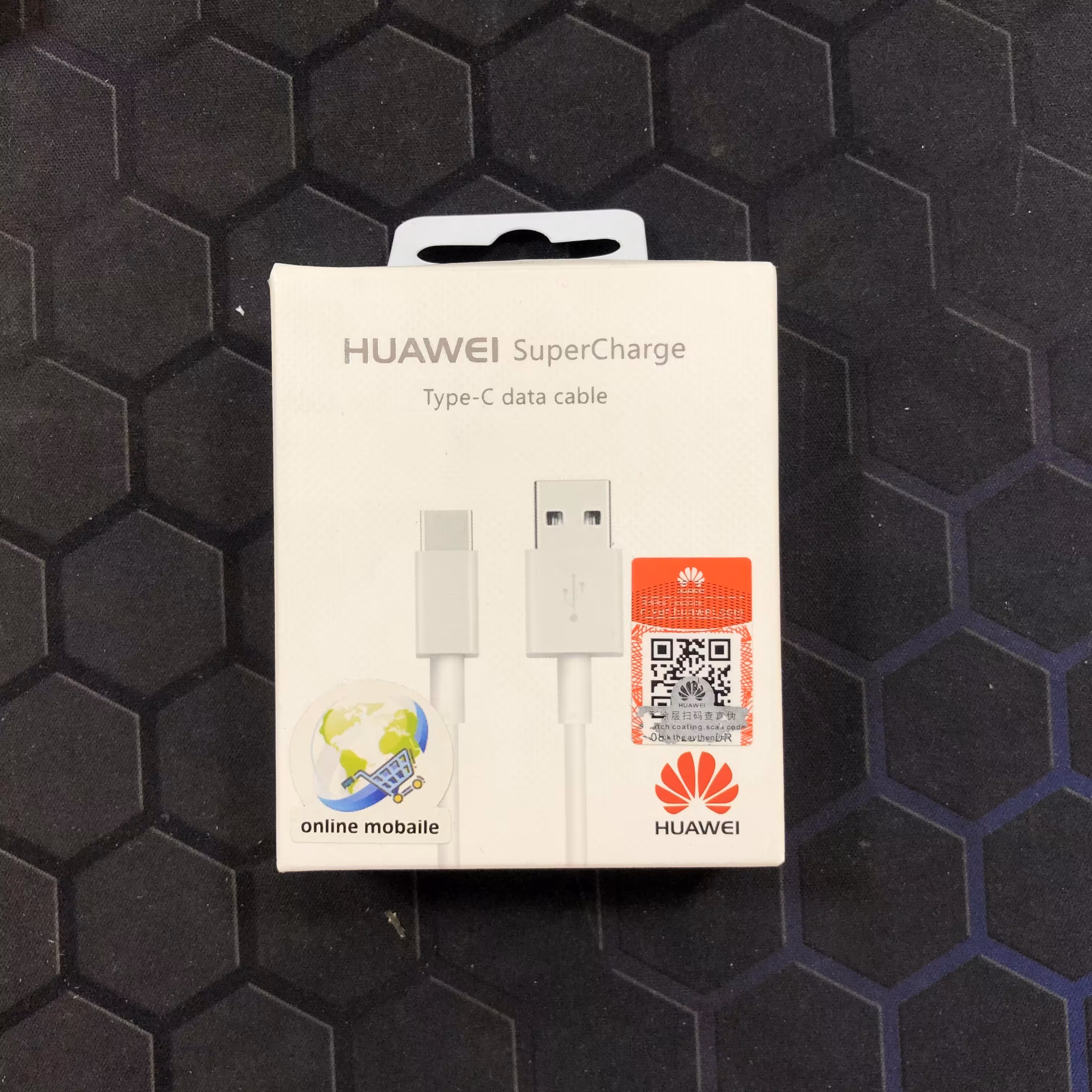 کابل هوآوی  Typ-C اصلی 1 متری سفید 