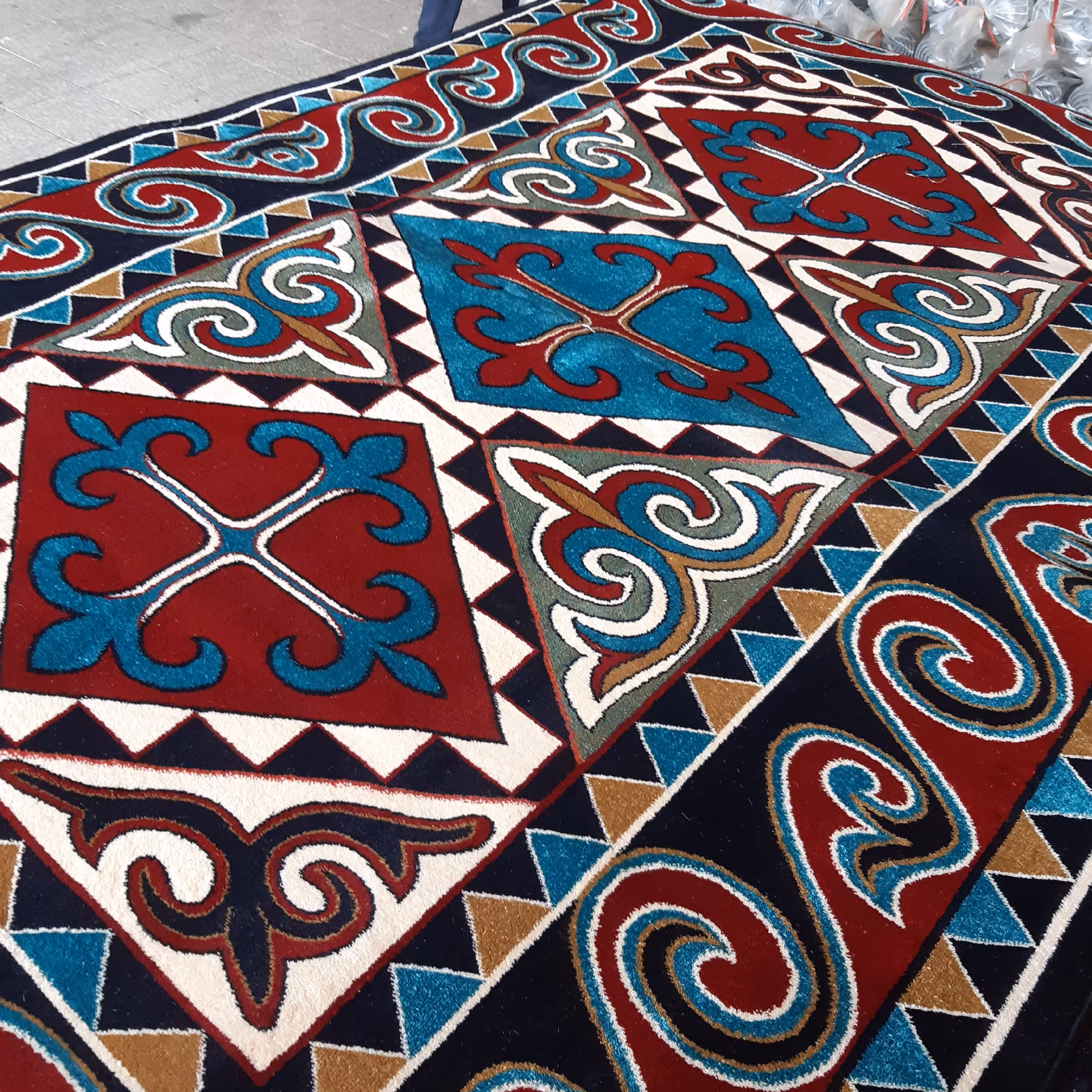 گبه ماشینی کاشان طرح سنتی6 متری