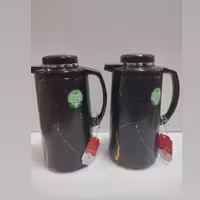 یک لیتر برند رگال طرح ماربل شیشه قرمز  