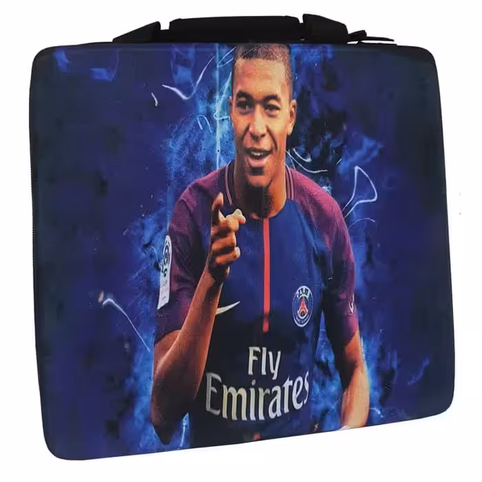 کیف ضد ضربه پلی استیشن 4 اسلیم- طرح Kylian Mbappe