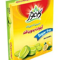 آبنبات لیمو بدون قند کامور 130گرم