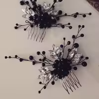 شونه مرواریدی مارکیز دار  ظریف 