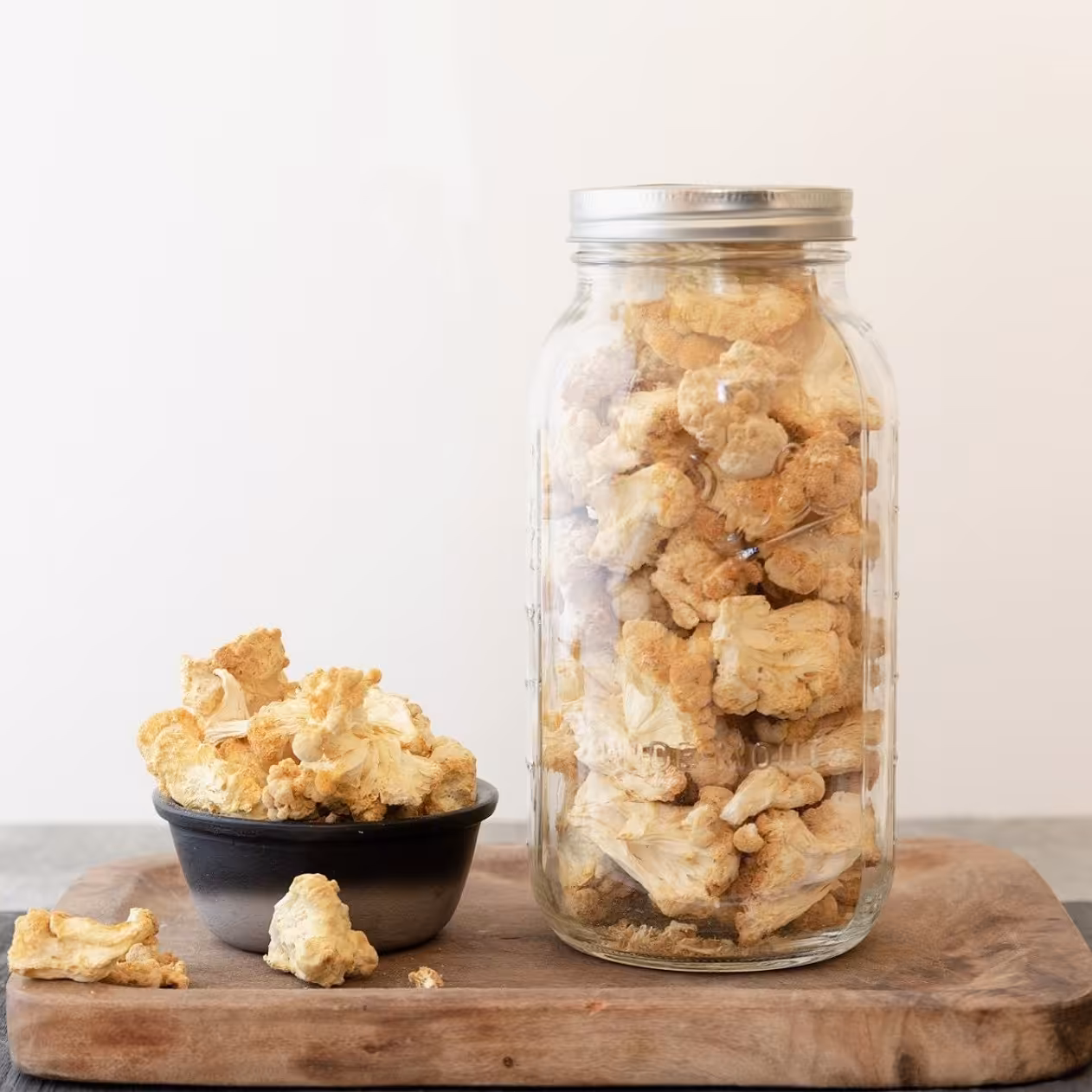 قارچ هریسیوم یا یال شیر خشک یک کیلوگرمی