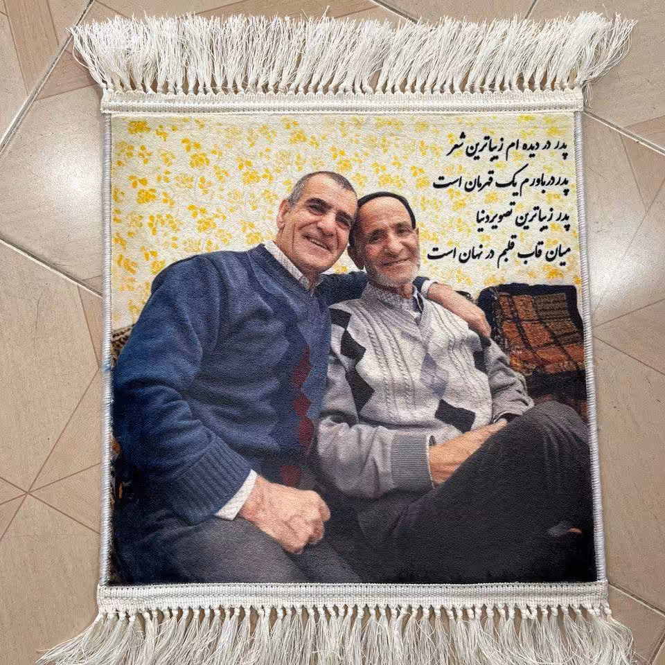 چاپ فرش  سایز 100 در 100  با عکس دلخواه شما (پس کرایه)