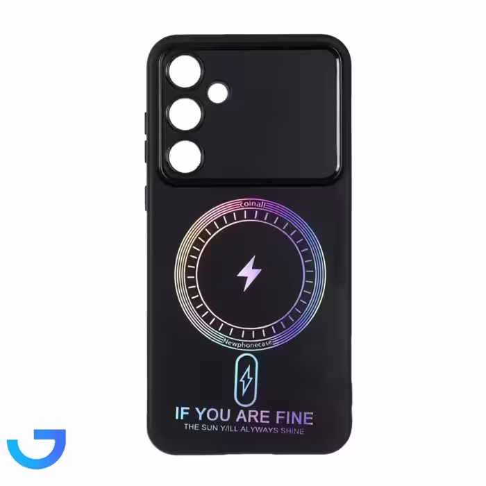 جزئیات ، قیمت و خرید قاب Coinall طرح مگ سیف هولوگرامی Samsung Galaxy A55 | فروشگاه آریا