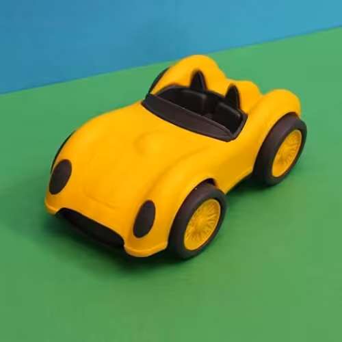 ماشین مسابقه ای زرد برند نیکو تویز