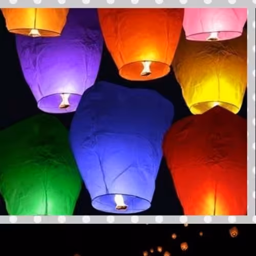 بالن آرزوها پک ده عددی 