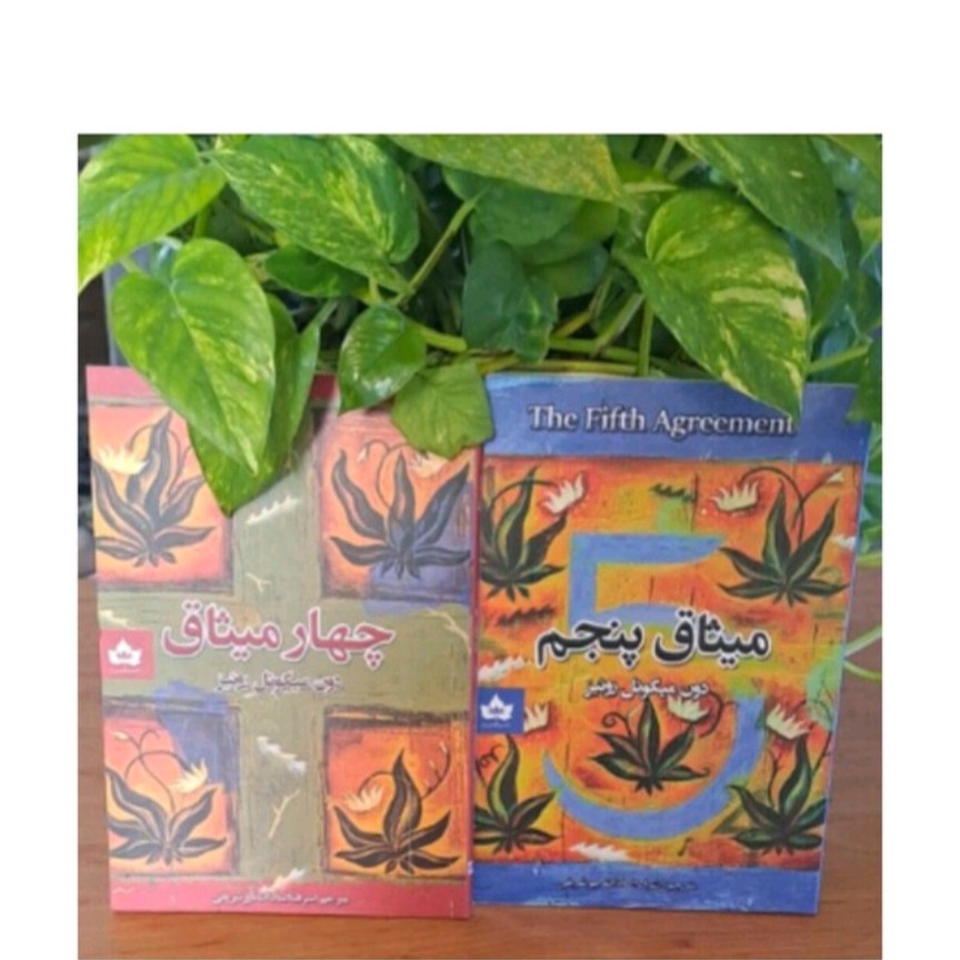 کتاب چهارمیثاق ومیثاق پنجم اثردون میگوئل روئیزپک دوجلدی ترجمه اشرف السادات میرشریفی