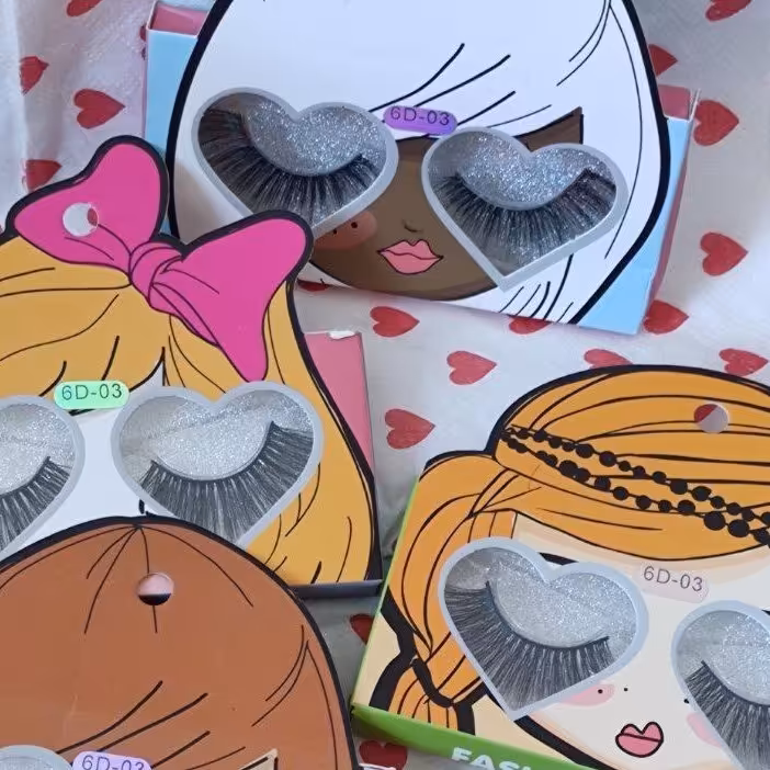 مژه شیش بعدی طرح دختر