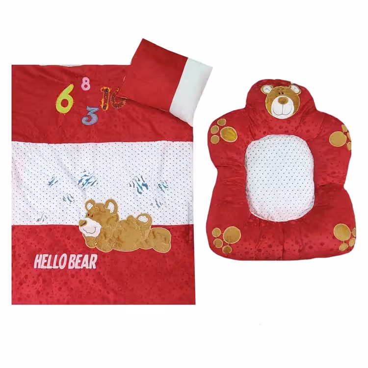 سرویس خواب سه تیکه مخمل مدل  خرس