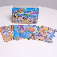 پازل میکی موس و دوستان قوطی فلزی 60 تکه کد jd6048