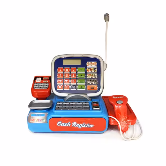 اسباب بازی مدل صندوق فروشگاهی باطری خور