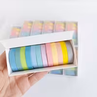 چسب کاغذی واشی 12 رنگ