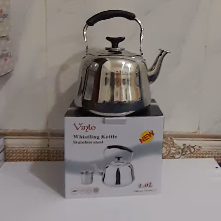 کتری استیل درجه یک  در2سایز