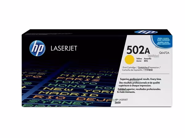 کارتریج تونر زرد اچ پی 502A