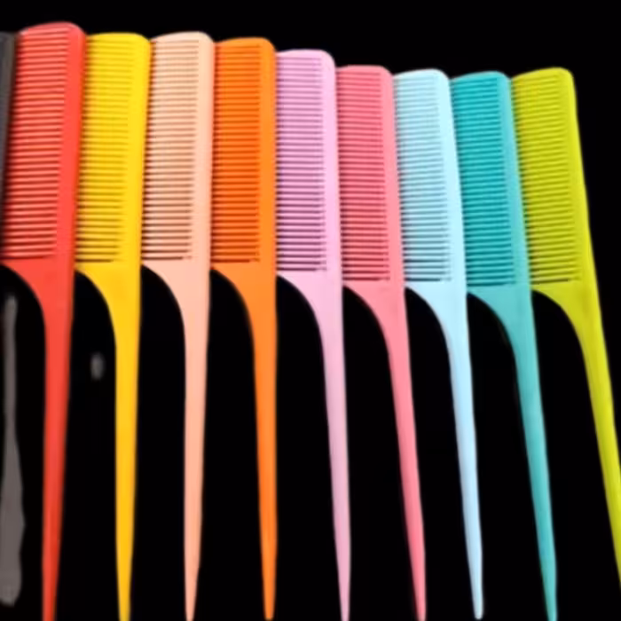 شانه دم باریک  با کیفیت6 رنگ مختلف