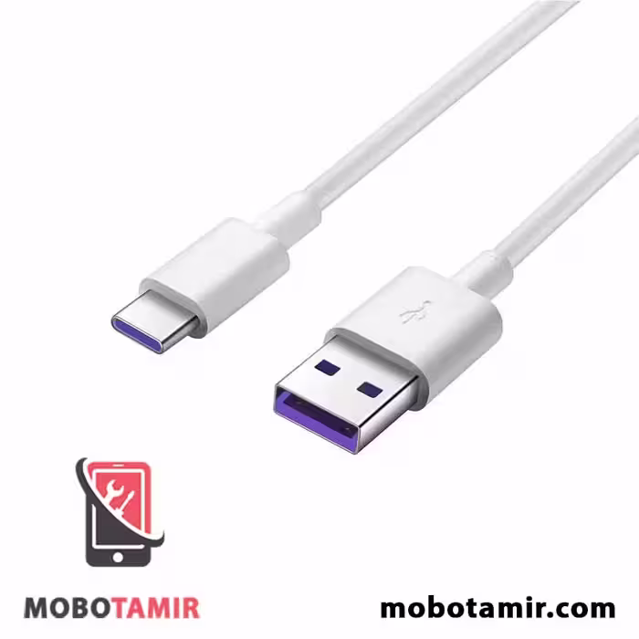 قیمت کابل سوپر فست شارژ اصلی هواوی Huawei Type-C 5A - موبولند