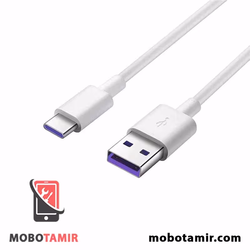 قیمت کابل سوپر فست شارژ اصلی هواوی Huawei Type-C 5A - موبولند