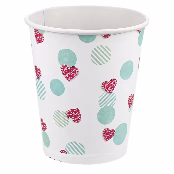 لیوان یکبار مصرف کاغذی 200 سی سی  12 عددی