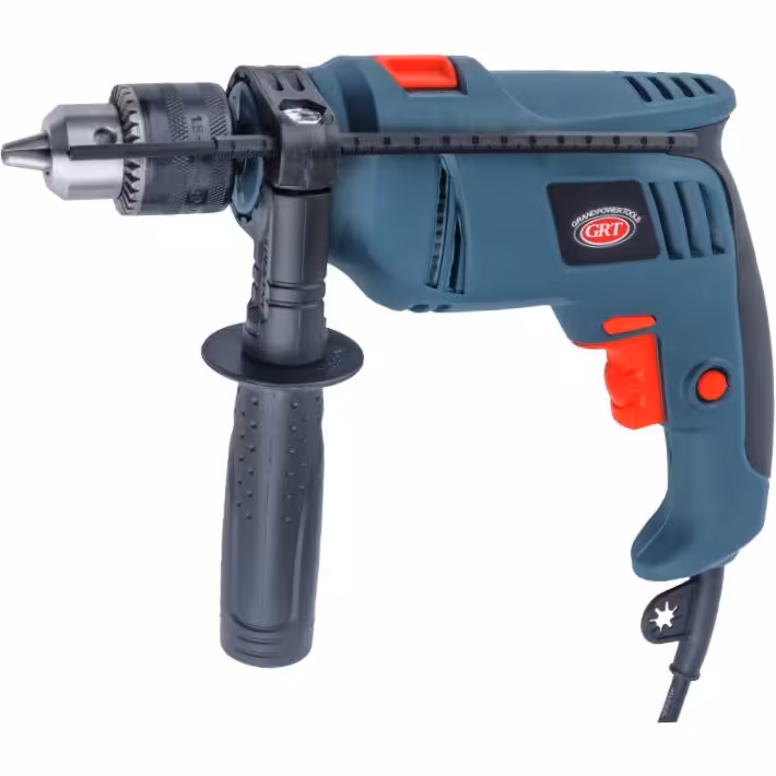 دریل چکشی 650 وات با کیف مدل G2004 جی آر تی