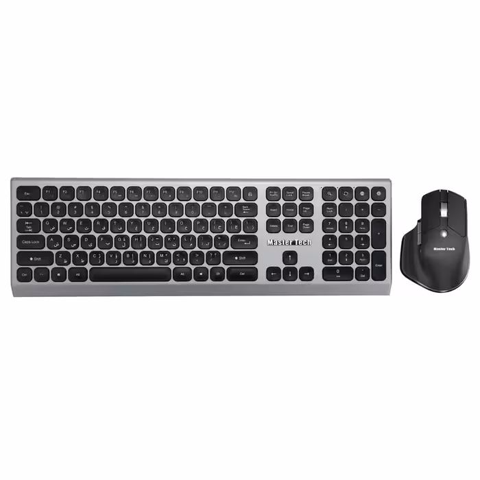 کیبورد و ماوس وایرلس مسترتک مدل EXTREME NOVA - کالاوما