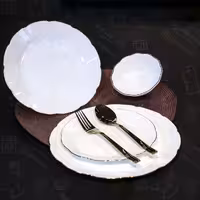 سرویس 26 پارچه آرکوپال طرح نیلوفر لب طلا